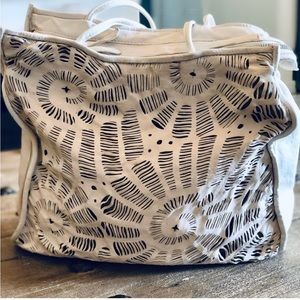 NWT Anthropologie Caterina Lucchi Leather Tote